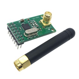 Hailege NRF905 Wireless Transceiver Module PTR8000+ 433/486/915MHz with Antenna NF905SE