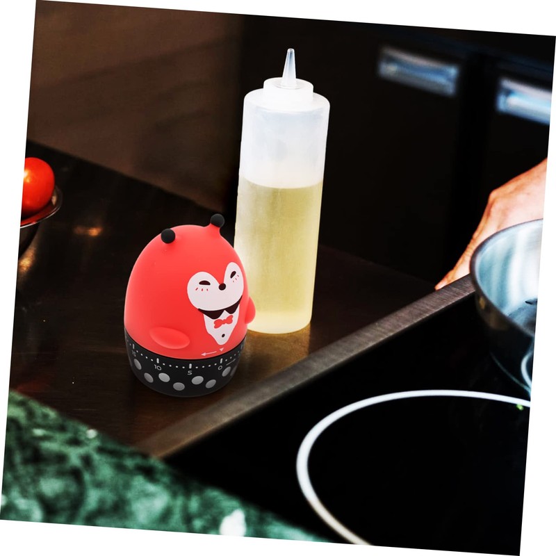 LABRIMP Animal Design Mechanical Timer for Kitchen Cute Cartoon Cooking
