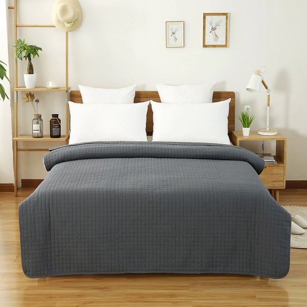 WOLTU 2 x Bedspread Bed Throw Quilt 240 x 260