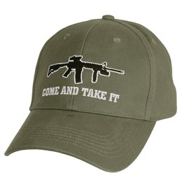 Rothco 9809 Deluxe Low Profile Cap - COME AND TAKE IT, Free Size