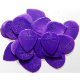 Pick Guy 12 pk JAZZ Extreme Grip Guitar Picks with TIN 1.0mm JAZZ Shape by PICK GUY Pics