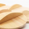 TIKUSAN Wooden Cooking Drop Lid Otoshibuta Made in Japan (6.3")