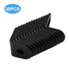 Biaungdo 30 Pcs 18x18x21mm/0.7"x0.7"x0.83" Adjustable Right Angle Brackets L-Shape Corner