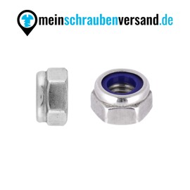 Locking Nuts DIN 985 Stainless Steel Nuts Stop Nuts Clamping Nuts Self-Locking Nuts Hex Nuts Low Shape