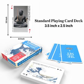 LINGO The MET Collection of Asia Playing Cards and Educational Cards | 52 Count Deck of Playing Cards | The Met Exhibits of Asian Art with Key Trivia |The Met Collection Art Flash Cards