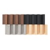 WPC Slat Wall Paneling, Modern Accent 3D Wall Panels, 4-Piece