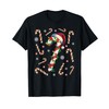 Funny Candy Cane Crew Men Women Kid Christmas Holiday T-Shirt