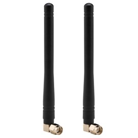Kaunosta 315MHz 3dBi SMA Male Antenna (2-Pack) – Right Angle Omni-Directional Antenna for Garage Door Openers, CC1101, DoorKing, CCU3, IoT Devices, Remote Controls, GSM, ISM, Raspberry Pi, NFC