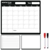SVNOOC Planning Boards Dry Erase Calendar Kit Weekly Planner Monthly