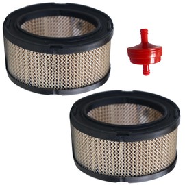 2 Pack Air Filter Fuel Filter for Tecumseh HM70 HM80 HM100 HXL840 TVM195 8HP 9HP 10HP Engines 33268 John Deere M49746 Lucas Oil 10115