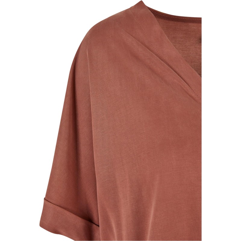 Urban Classics Women's T-Shirt, terracotta