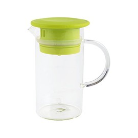 Randwyck Mint Tea Maker with Silicon Strainer Lid, Glass, Transparent, 500 ml
