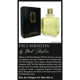 Paul Sebastian PS Cologne Splash 8.0 oz for Men New in Box