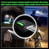 Mudder 2 Pcs Rechargeable Cap Light with Head Strap and