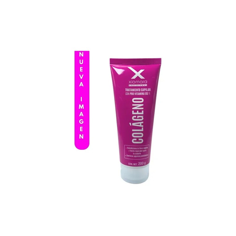 Tratamiento Colageno Para Cabello Extra Dañado Seco 200 Grs