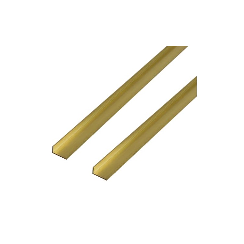 Alberts 497569 Angle Profile Brass 1000 x 20 x 15