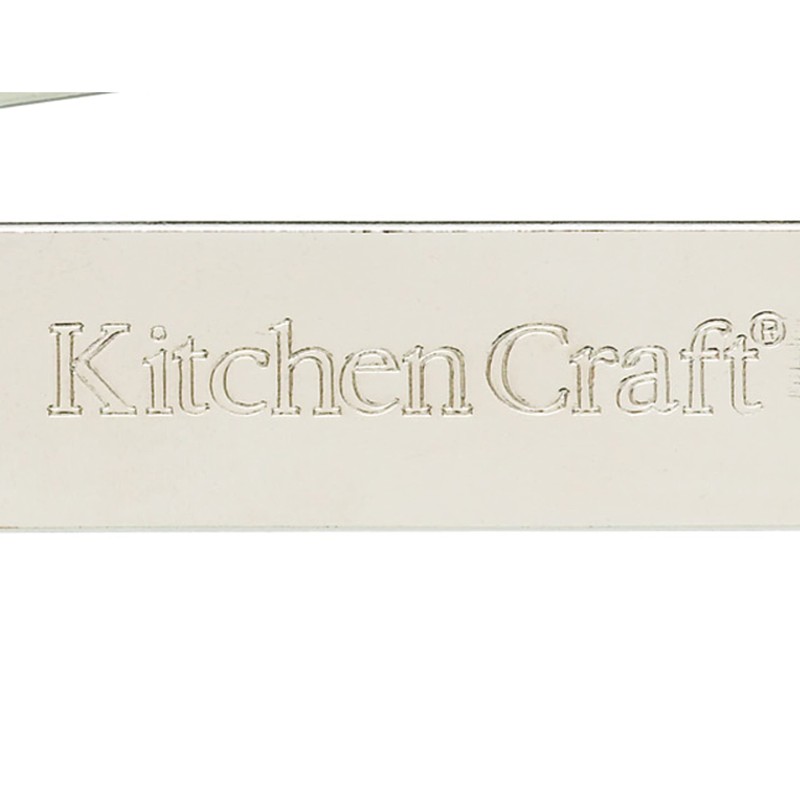 Kitchencraft Butterfly Can Opener, Stainless Steel, Safety and Comfort, 17.5