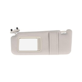 OCPTY Left Driver Side Beige Sun Visor with Sunroof Fit for 2006 2007 2008 2009 2010 2011 for Toyota for Camry (74320-06800-E0)