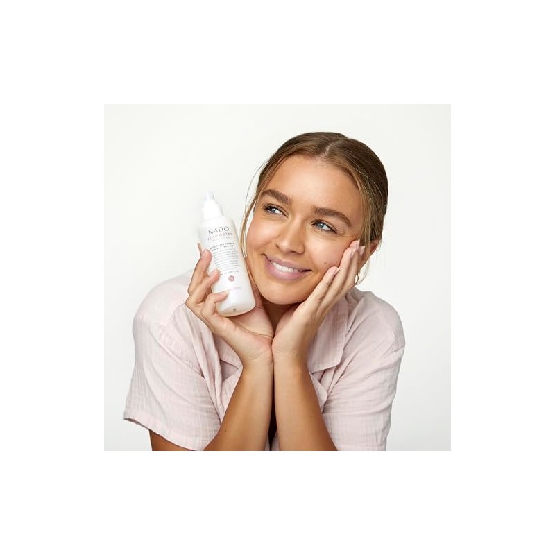 Rosewater Drench Mineral Face Mist by Natio for Women -