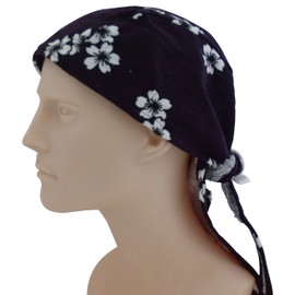 Takada 商事 Gauze Type bandanakyappu Purple One Size Fits Most 1 Piece