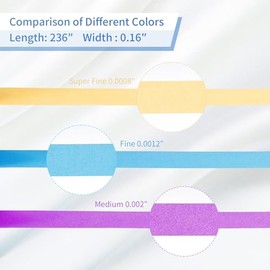 Annhua Dental Polishing Strips, Teeth Abrasive & Finishing Strips 4mm x 6M, Fine (Blue)