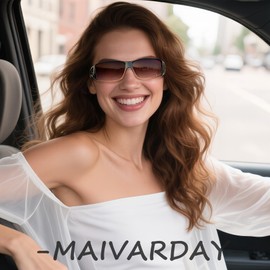 TR90 Polarized Sunglasses, Over Glasses, UV 400 Protection, Driving, Fishing, A4: Matte Black + Brown