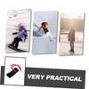 WOONEKY 4 Pcs Ski Glove Lanyard Ski Glove Clips for