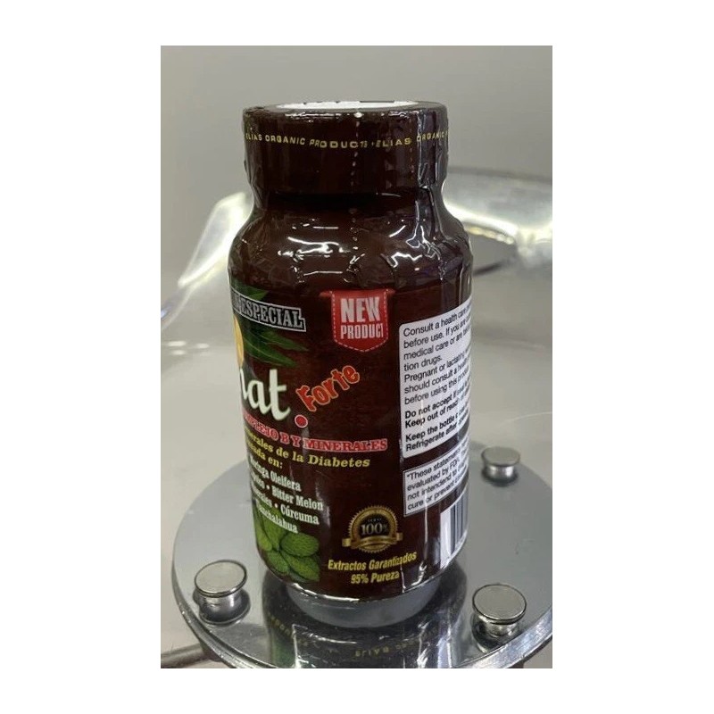 Elias Organic Nuevo Sellado Insulinat Forte 60 Tabletas 900mg con