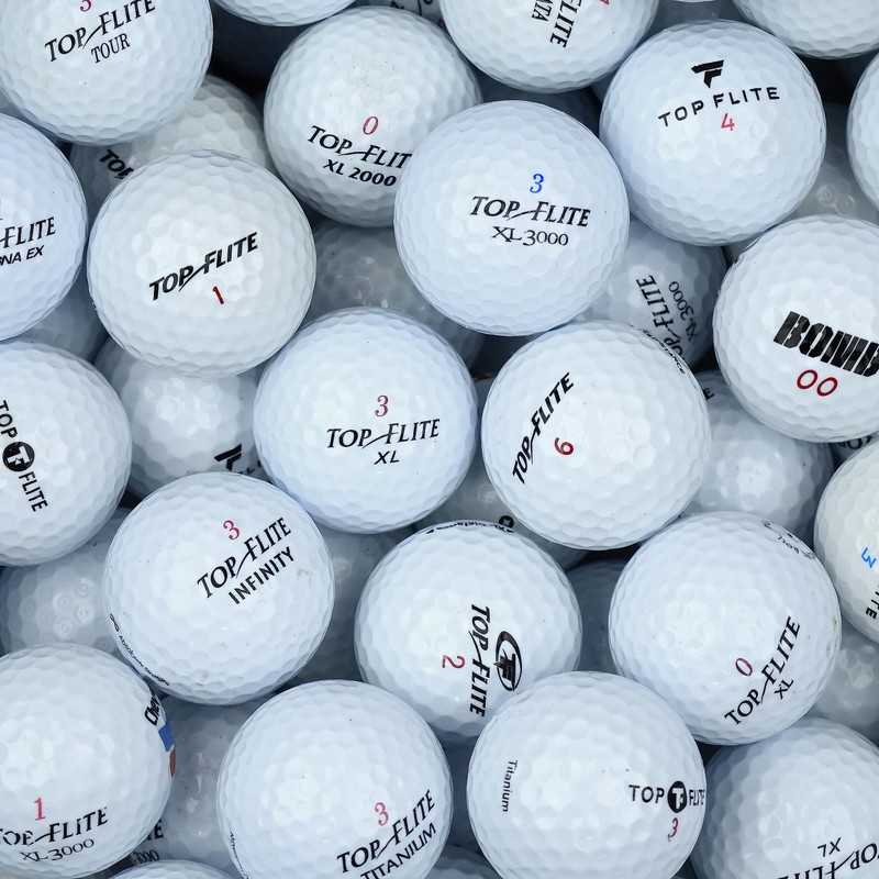 Second Chance Recycled Lake Golf Balls, Used Golf Balls -
