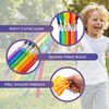 GSi Multicolor Sparkling Gymnastic Ribbon Wands [6 Pack] with 9