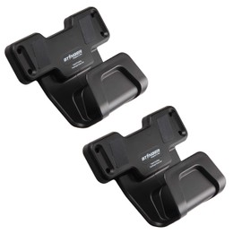 Stinger Magnetic Gun Mount Rack w/Trigger Guard Protection, Gun Holder Conceal in Car, Truck, Vehicle, Desks, Safes, Walls, Gun Magnet for Handgun Rifle Shotgun Pistol Revolver (Black 2-Pack)