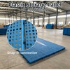6 Pcs Plastic Pallet, Lightweight Nestable Pallet 23.6x11.8x1.18 Inch, Waterproof