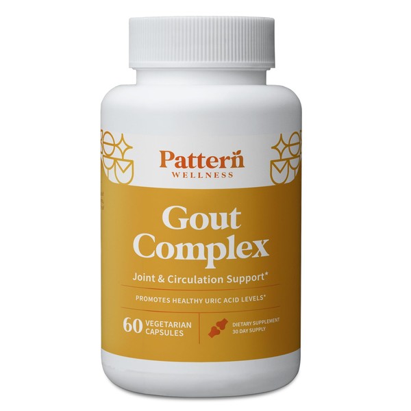 Pattern Wellness Pattern Wellness Gout Complex Supplement - Herbal Uric