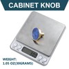 Cionyce 12 Pack Gold Knobs for Dresser Drawers, Brass Dresser