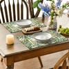 Artoid Mode Eucalyptus Butterfly Spring Placemats Set of 4, 12x18