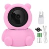 1080P WiFi PTZ Camera Pink Bear Styling Remote Viewing Night