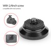 Mini Aluminium Alloy Round Quick Release Plate for Manfrotto Compact