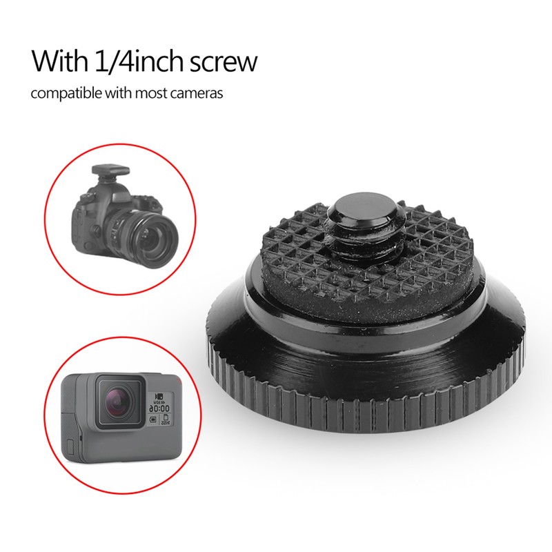 Mini Aluminium Alloy Round Quick Release Plate for Manfrotto Compact