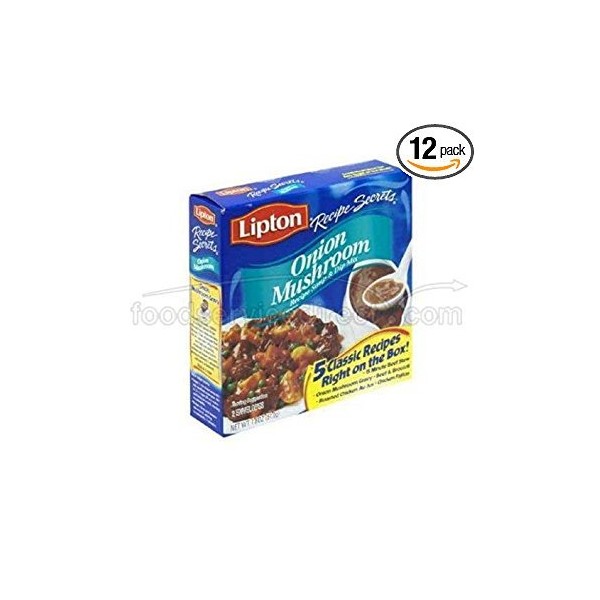 Lipton Recipe Secrets Onion Mushroom Soup & Dip Mix - 1.8 oz - 12 pk