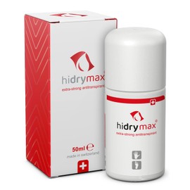 hidry Maximum antiperspirant - maximum dose antiperspirant against sweaty hands and foot sweat as well as sweating in insensitive regions