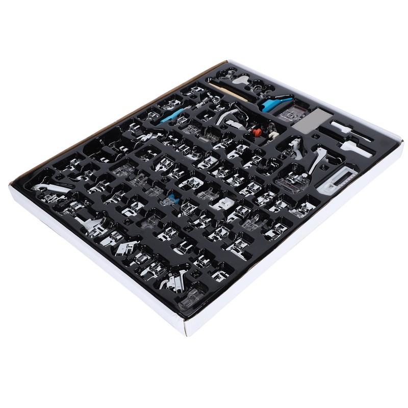 82Pcs Sewing Machine Presser Foot Set MultiFunction Specifications Accessories for