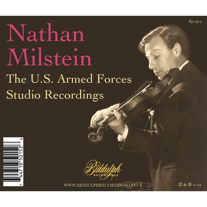 Nathan Milstein: Armed Forces Studio Recordings