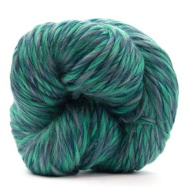 Revolution Fibers – Multicolored Merino Yarn | 100% Merino Wool, Super Chunky/Bulky, 7 Ounces / 200 Grams, 145 Yards per Skein | Lovely and Soft for Knitting, Crocheting & Weaving (Harmony Green)