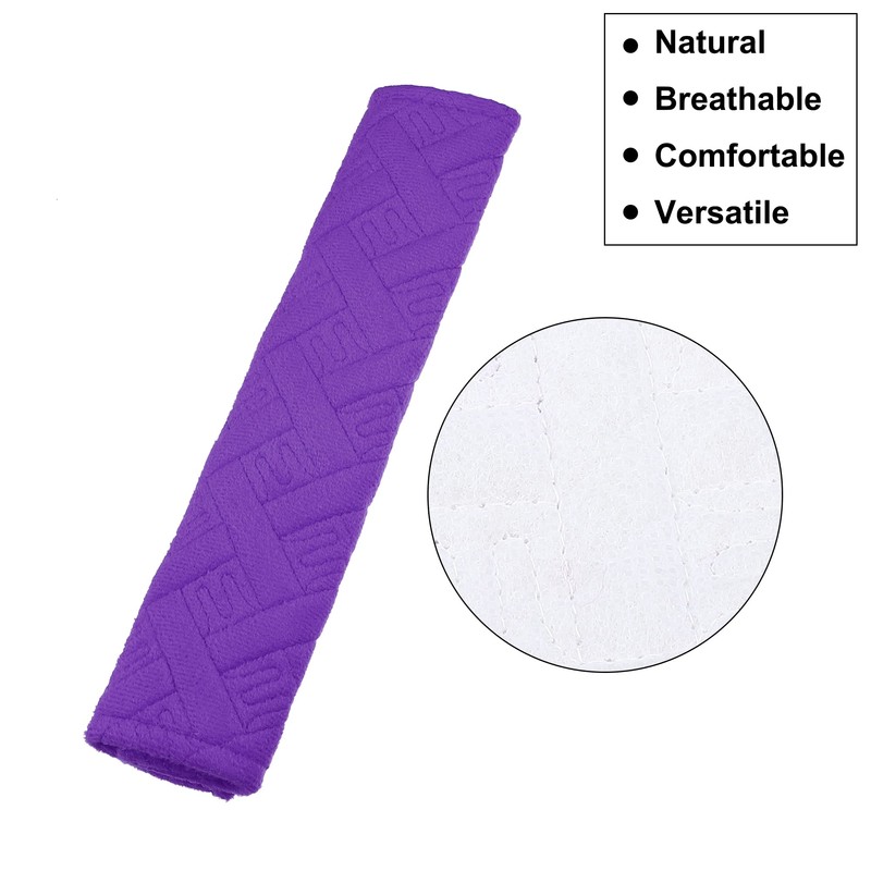 X AUTOHAUX 1 PairCar Seat Belt Protector Pads Shoulder Strap