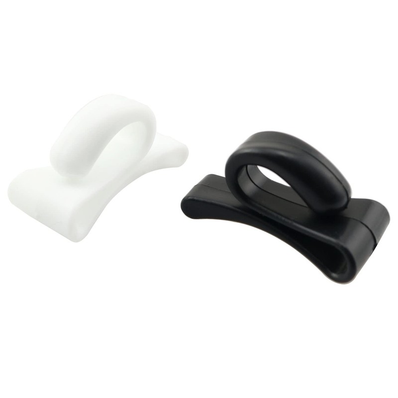 ZYAMY - 6 clips de plástico para llaves, a prueba