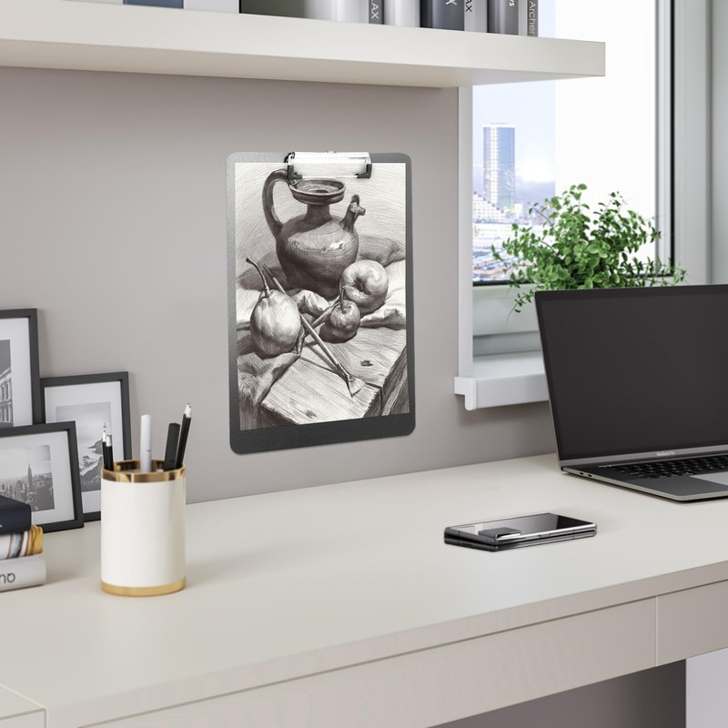 Filhome A4 Clipboard 5 Pieces Writing Board Clipboard Folder with
