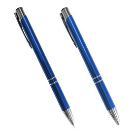 LHDOS 2PCS Pen Pin Weeding Tools for Vinyl, Stainless Steel Point Quick Air Release Vinyl Weeding Pen, Retractable Vinyl Film Air Release Pen Tip, Tint Tool Vinyl Pin Pen (Blue)