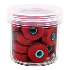 Fil-Tec Prewound Magna Quilt Bobbin jar, Candy Apple Red