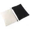 Healeved 10pcs Cotton Zipper Storage Bag Portable Canvas Handheld Wash