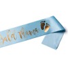 OLILLY Sash for Baby Shower in German - Bald Mama